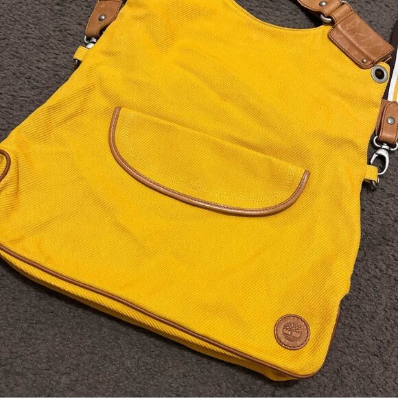 Timberland Canvas Crossbody Messenger Bag - Picture 6 of 9